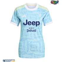 Ženski Nogometni dresi Juventus Gostujoči 2025-26 Kratek Rokav